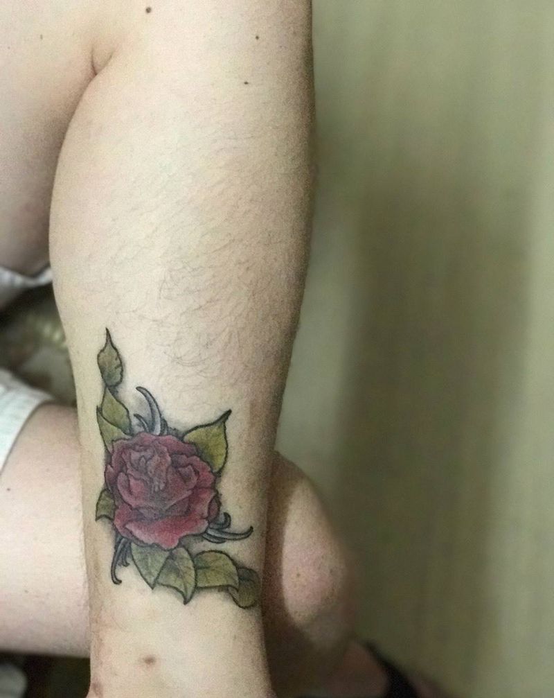 帅哥的纹身已经恢复好了 这颜色刚刚的纹身图片