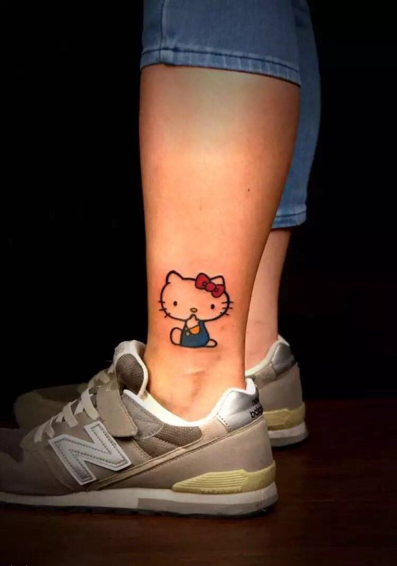 哈喽K剃纹身图片