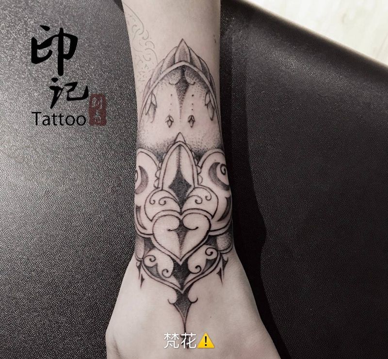 梵花纹身图片