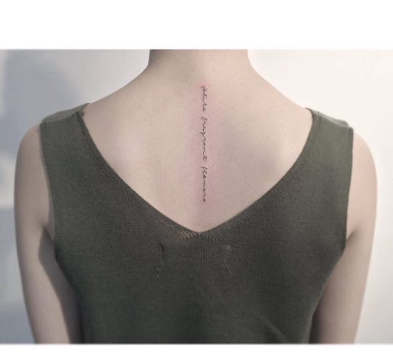 Beauty | 小清新极简纹身图案纹身图片
