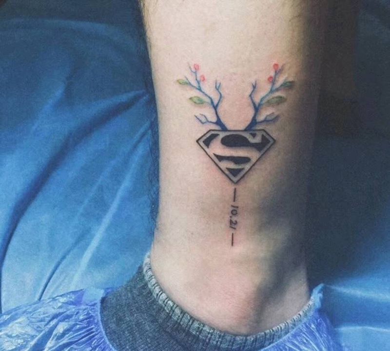 帮忙取个名字？纹身图片_腿部纹身图案