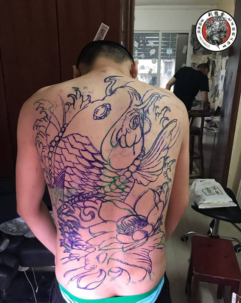 武汉纹身#刺锦堂纹身#今日作品更新#纹身图片