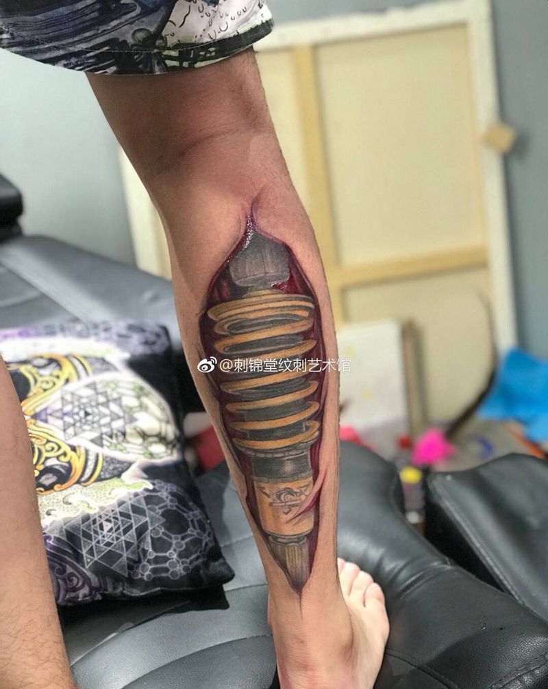 弹簧腿上色进度中～ 这位兄弟又找到了一个新的理由跑掉了