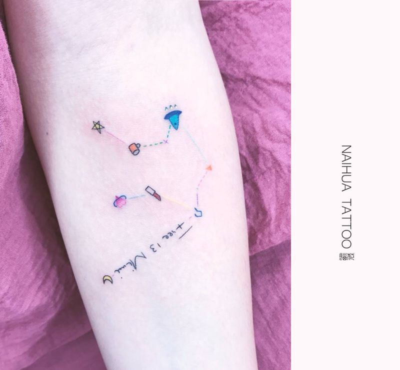 星座纹身图片
