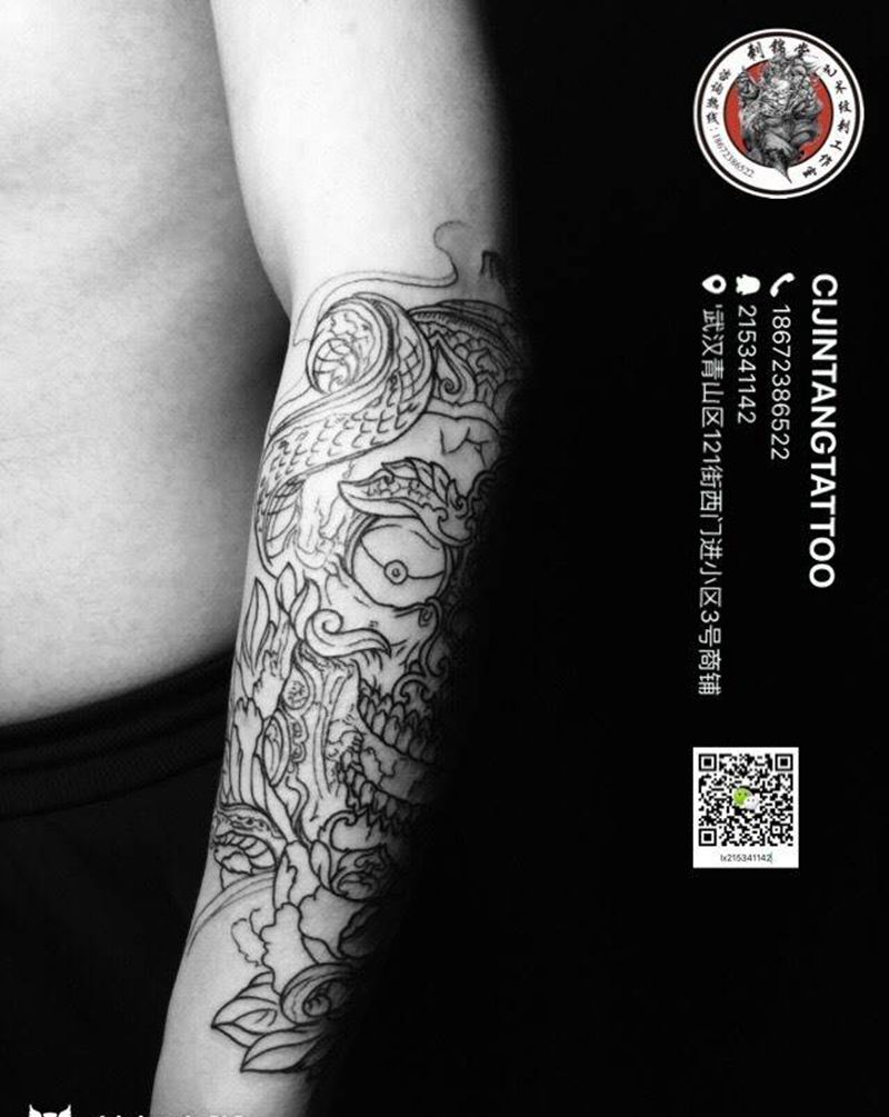 近期作品纹身图片