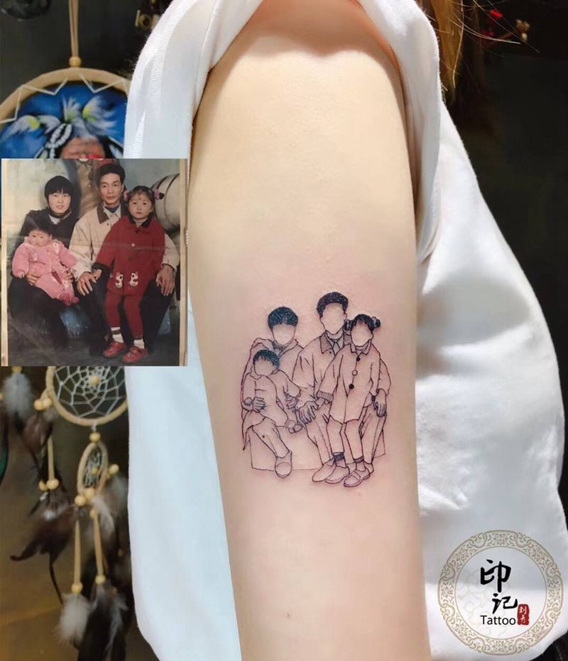 简笔画纹身图片