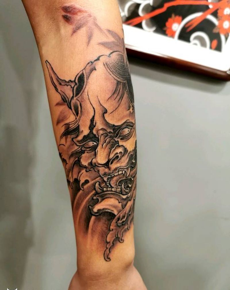 班若纹身图片_手部新传统纹身图案