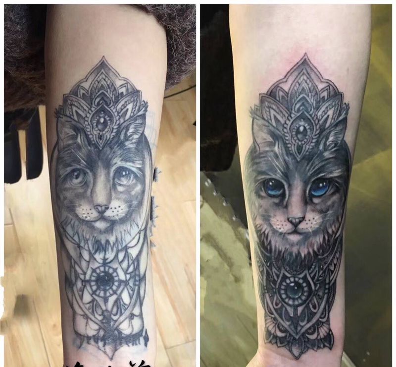 老图案修改添加纹身图片