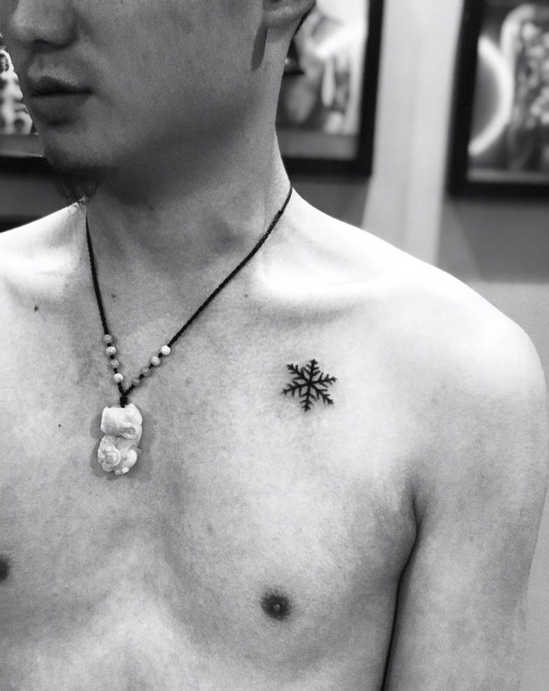 今日作品更新#雪❄️#纹身图片