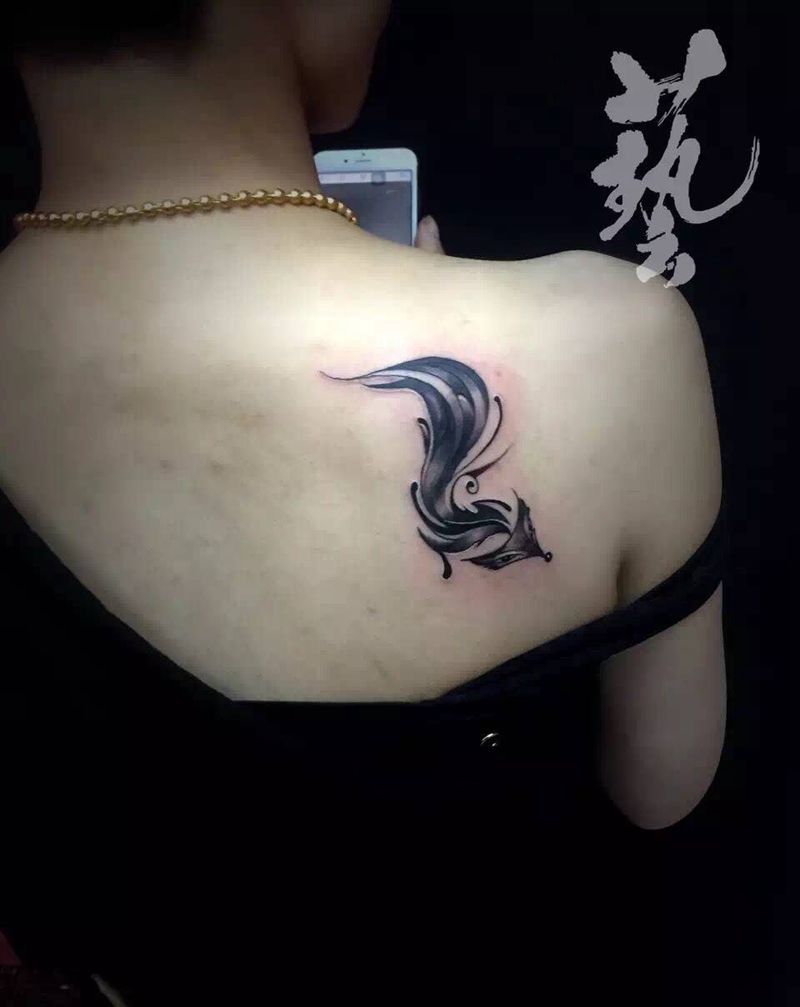 狐狸纹身图片