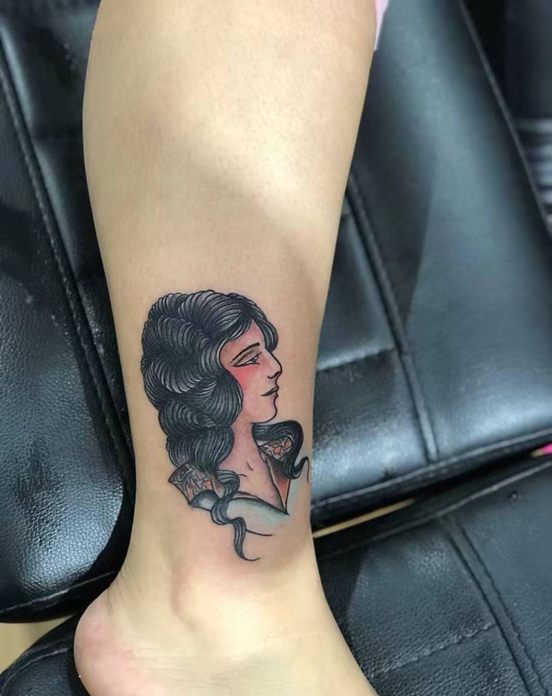 （遮盖）今工：吉普赛女郎纹身图片