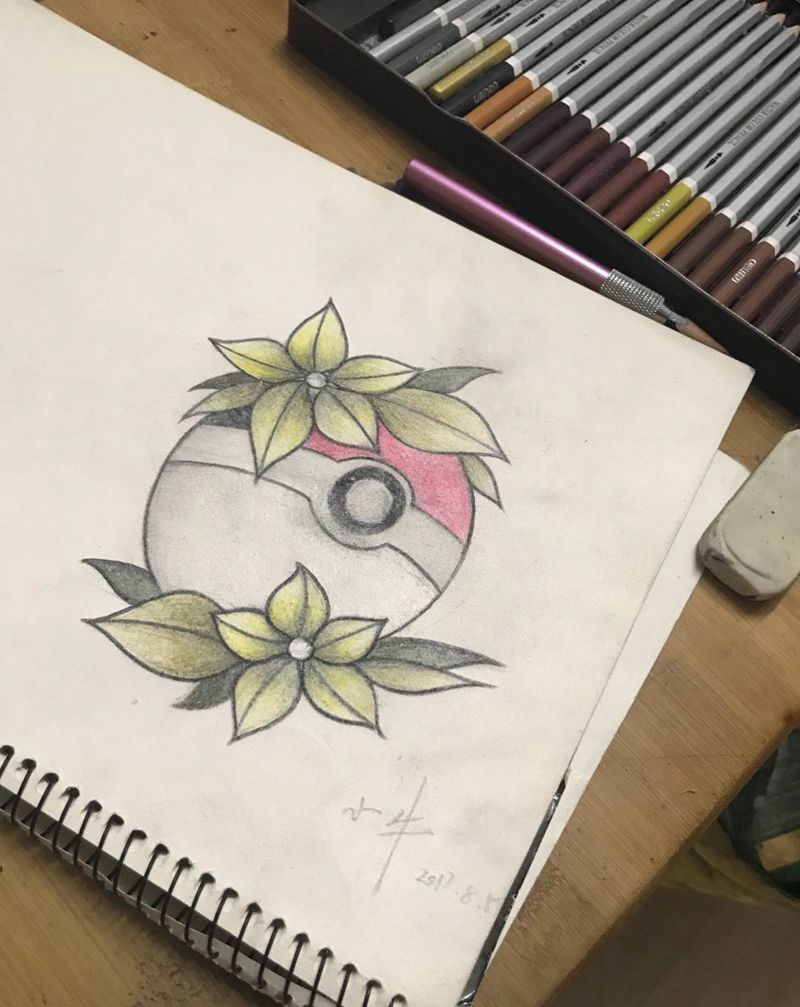 完成手稿纹身图片