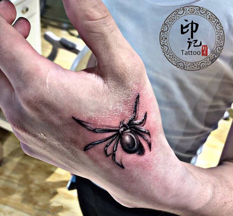 蜘蛛纹身图片