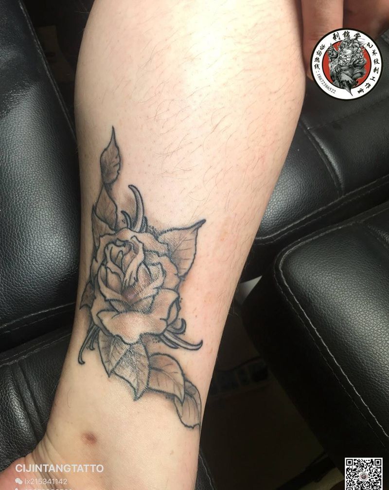 刺锦堂纹身 呲牙今日刺青欣赏：完活纹身图片