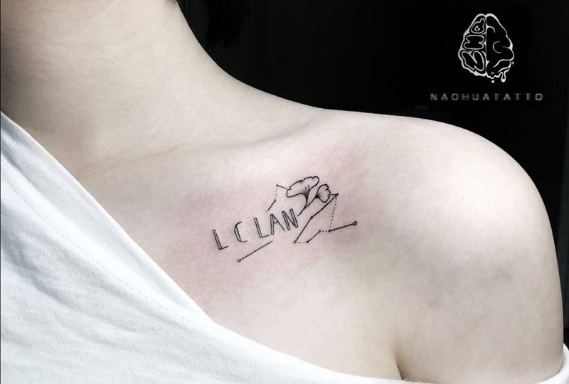 创意星座纹身图片