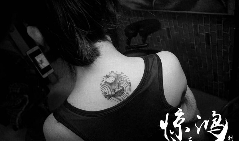 小圈圈纹身图片