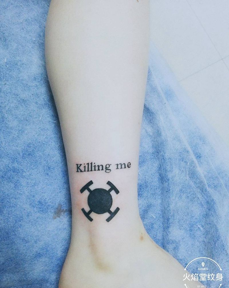 覆盖旧纹身纹身图片_脚部新传统纹身图案