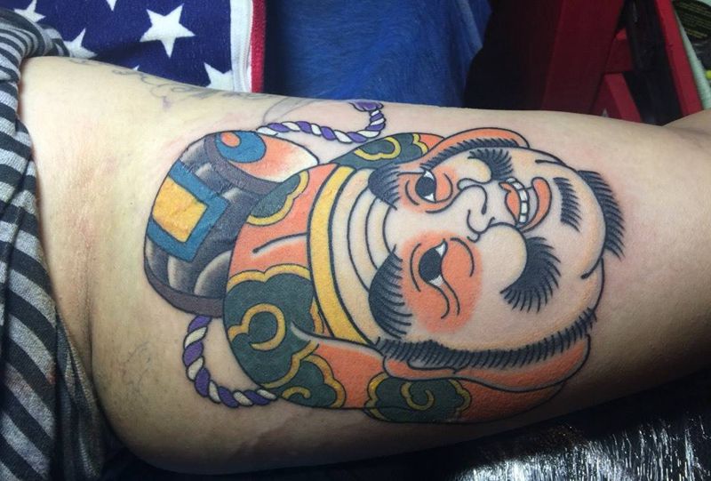 惠比寿纹身图片