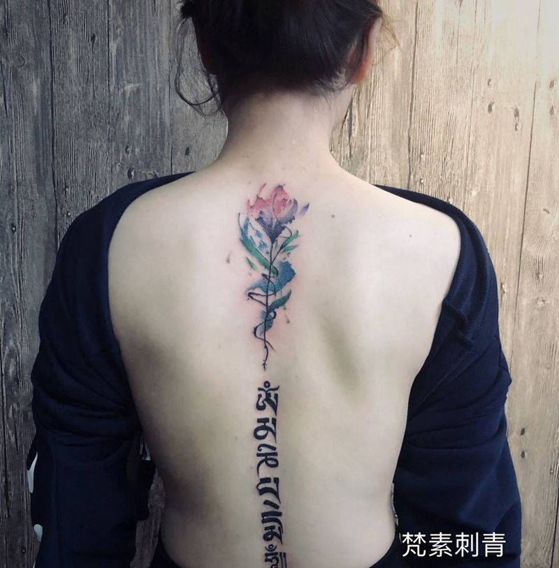 郁金香纹身图片