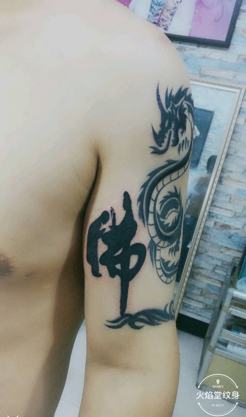 佛纹身图片_手臂新传统纹身图案