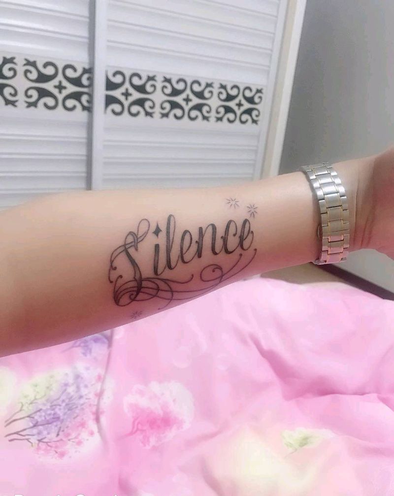 个性字母纹身图片_花体字纹身图案