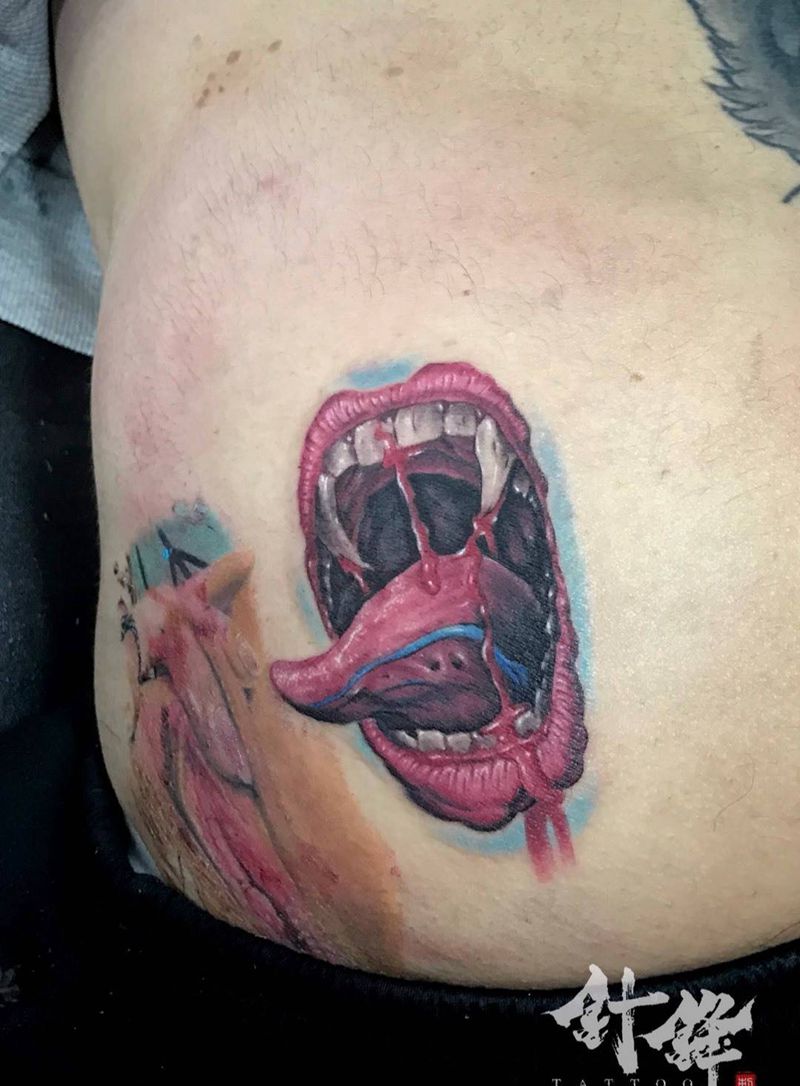 彩色小纹身纹身图片