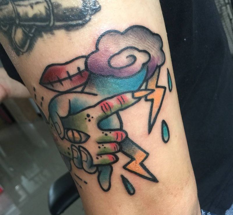 佛与魔鬼做交易纹身图片