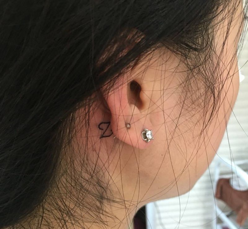 小清新纹身图片