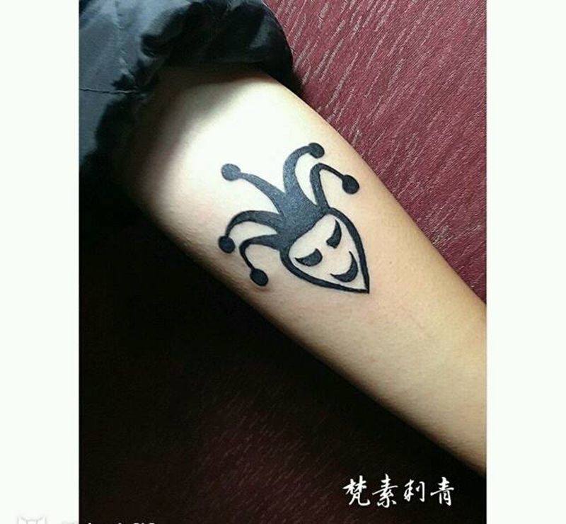 小丑纹身图片