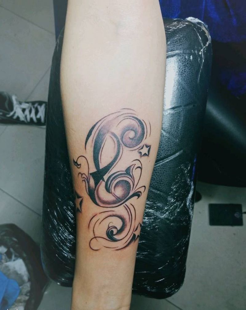 个性音符纹身图片_手部新传统纹身图案