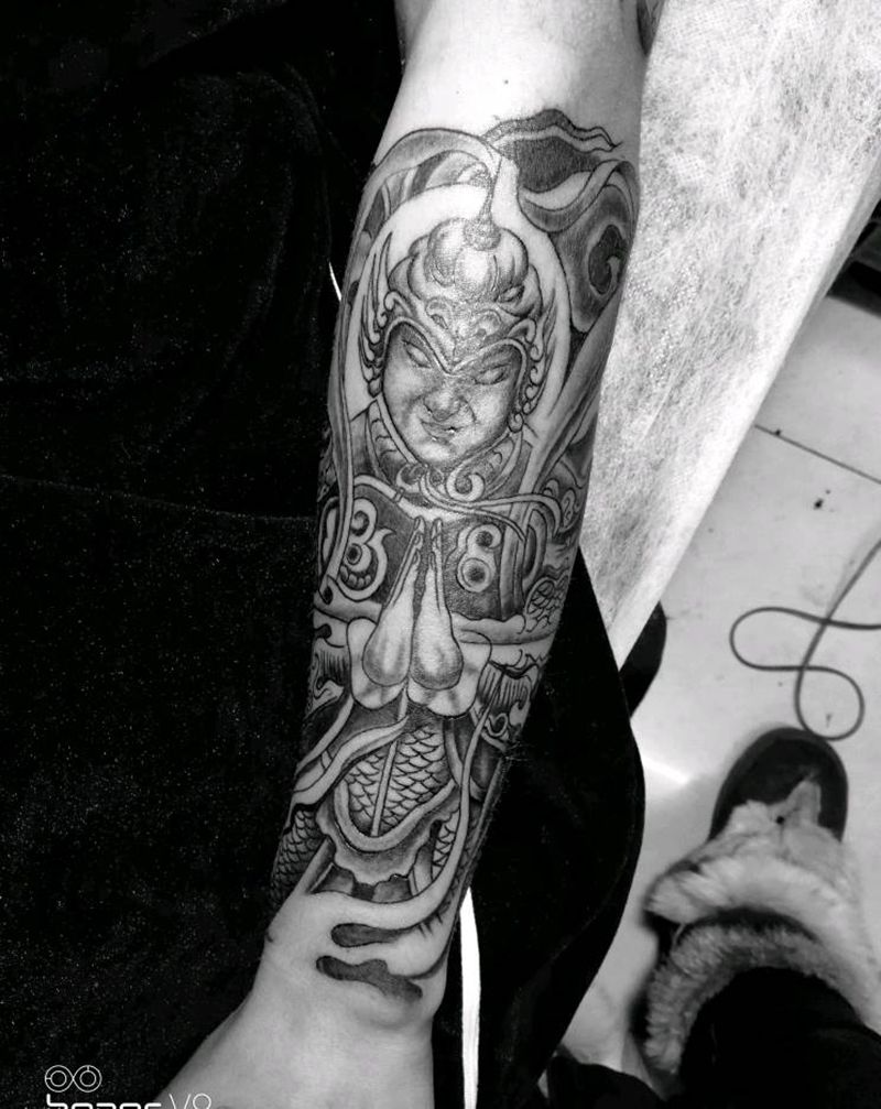 韦佗纹身图片_手部纹身图案