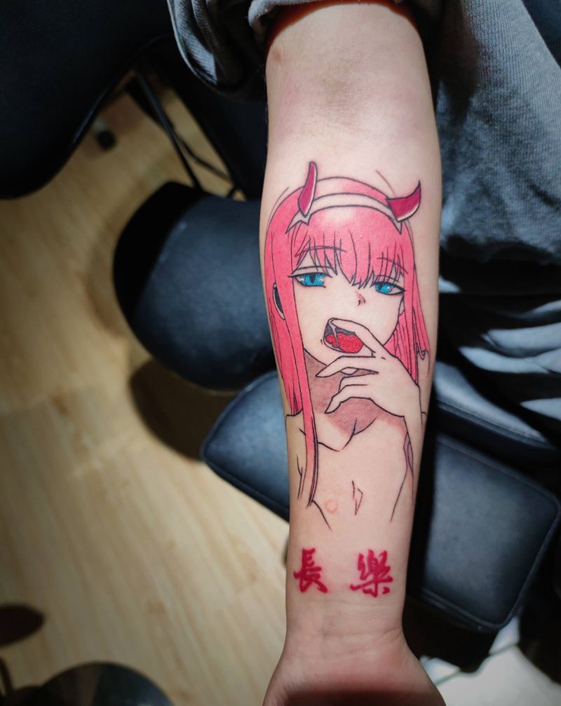 再来一个纹身图片_手臂New School纹身图案