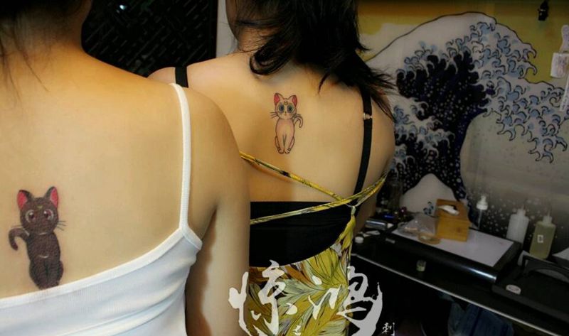 闺密纹身纹身图片_成品纹身图案