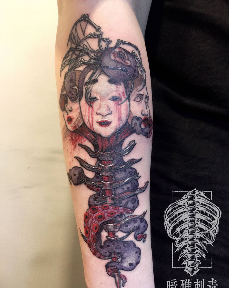 1纹身图片_手臂欧美写实纹身图案