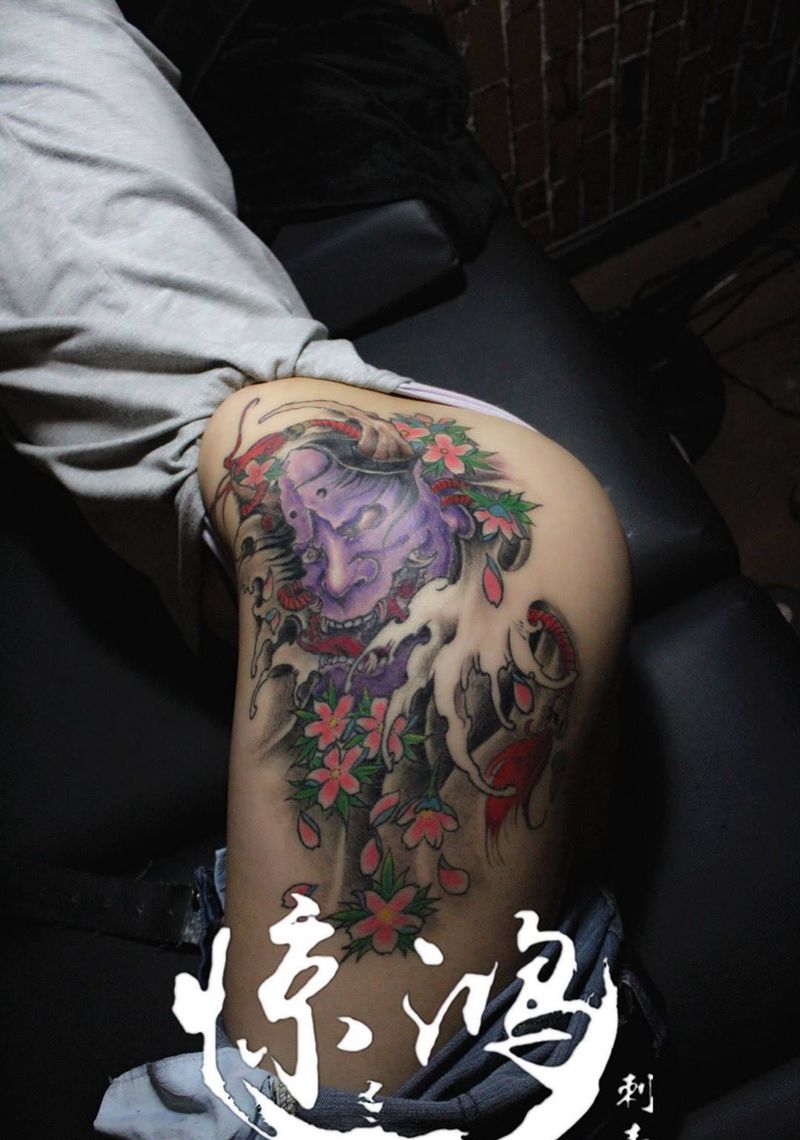 疤痕遮盖纹身图片