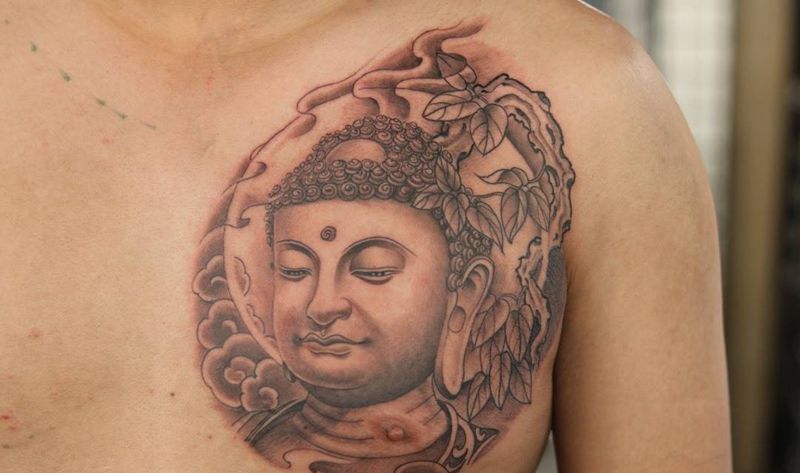 菩萨纹身图片