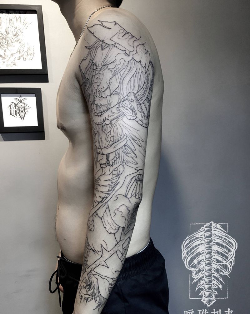 七宗罪纹身图片