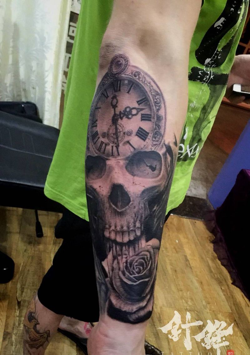 未完成作品纹身图片