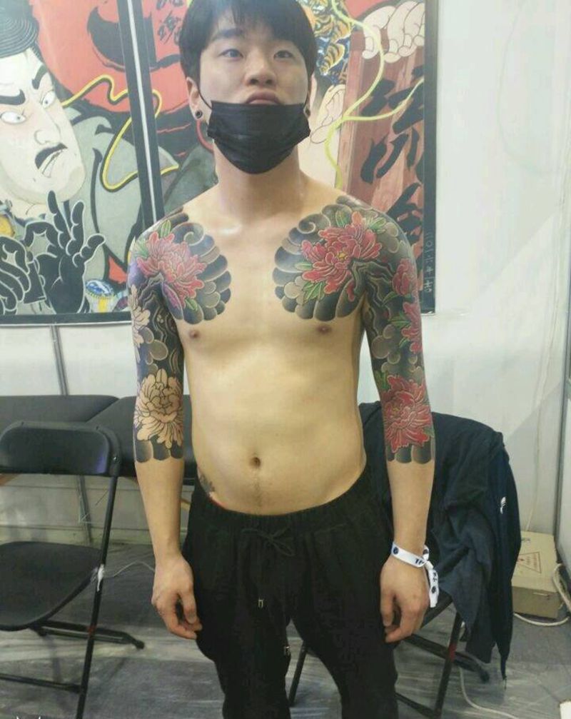 大咖云集纹身图片_传统花絮生活成品手稿插画纹身图案