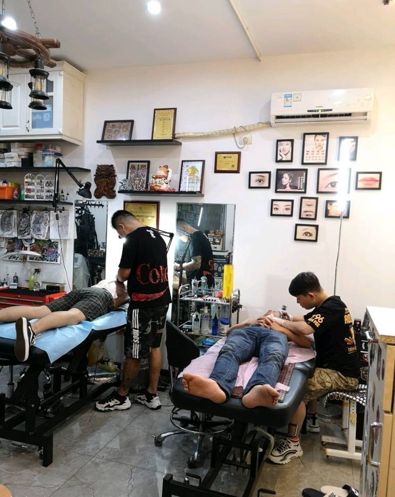 刺魂小清新纹身图片_手臂新传统纹身图案