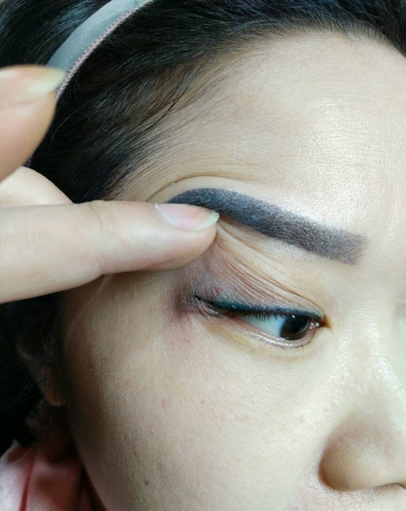 清洗眼线纹身图片_原创花絮生活成品纹身图案