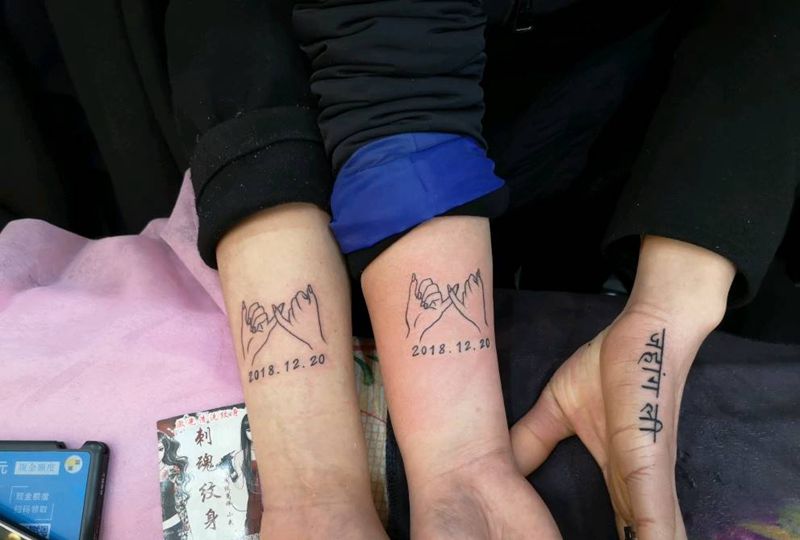 小清新纹身图片