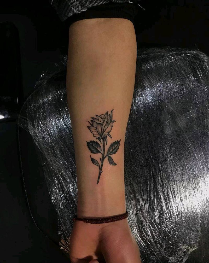 小清新一波纹身图片_手臂几何纹身图案