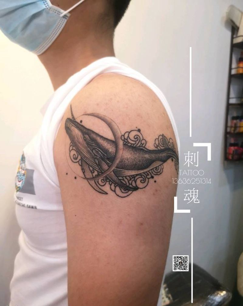 恢复后期效果纹身图片_手臂几何新传统纹身图案