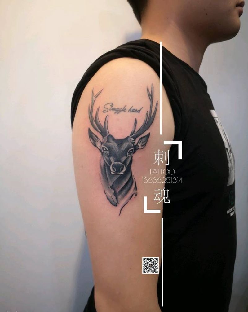 刺魂纹身作品集纹身图片_手臂新传统纹身图案