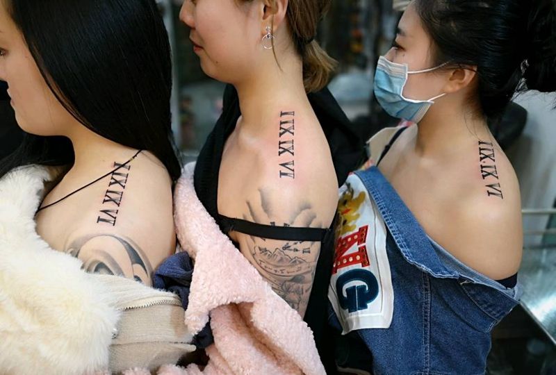 小清新纹身图片_小清新纹身图案