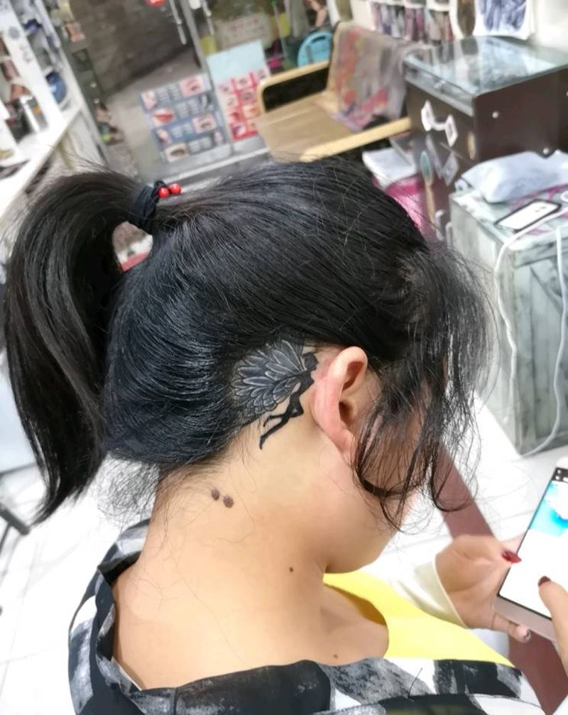 遮盖疤痕纹身图片