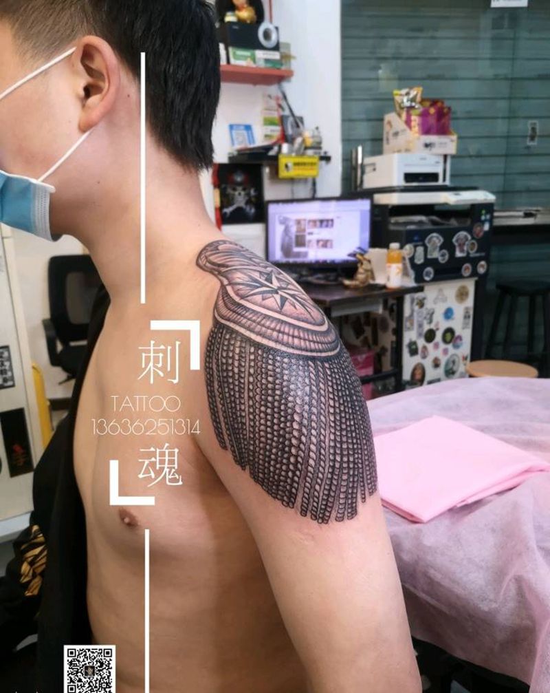 营业开门后第一波作品纹身图片_手臂纹身图案