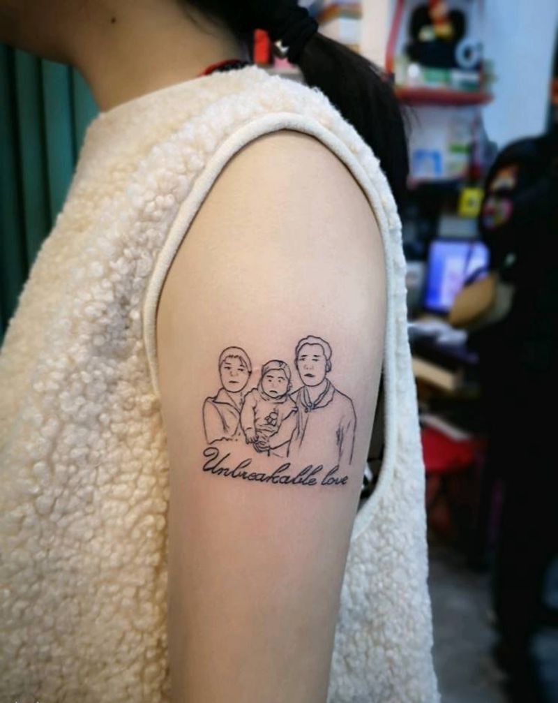 近期作品集纹身图片_手臂图腾纹身图案