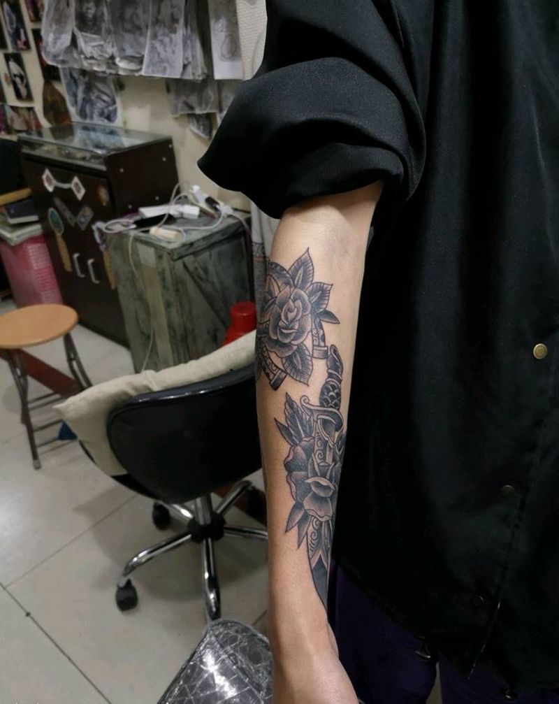 小欧美图纹身图片